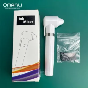 Permanent Makeup Tattoo Ink Mixer With 5Pcs Sticks