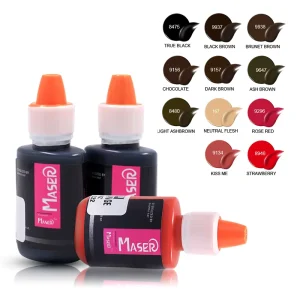Permanent Makeup Tattoo Pigment Eyebrow Eyeliner Lip Colors Tattoo Ink for Brows