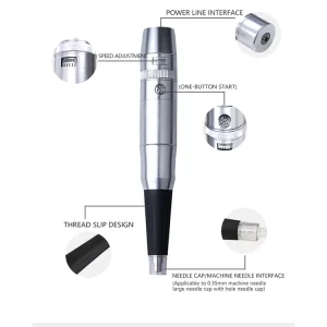 Permanent Makeup Tattoo Supplies for Microblading Machine Pen Tattoo Eyebrow Machine Needle