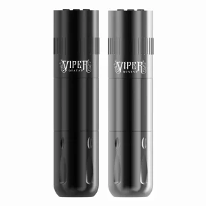 Permanent Stainless Steel Wireless Tattoo Pen 4.0mm Stroke Battery Rotary Tattoo Machine for Body Art