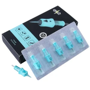 Permanent Tattoo Needles SPQ 0.30mm 316L Round Liner Long Taper Sterile Membrane CE Certified Tattoo Cartridges