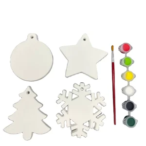 Personalized Christmas Christmas Coloring Kit Handicraft Supplies Plaster Painting Set Toys for Creative Personalized Supplies