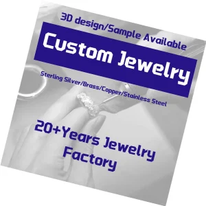 Personalized Custom High End OEM Engraved Stainless Steel Gemstone Pendant Necklace Jewelry Waterproof Supplier Manufacture