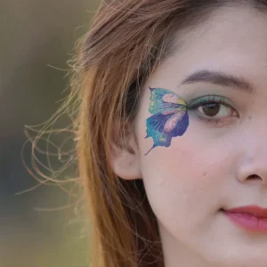 Personalized Temporary Glow in the Dark Tattoo Sticker Waterproof Cute Tattoo Sticker for Kids