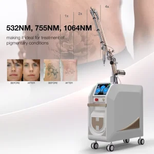 Pico Any Color Tattoo Removal Carbon Peeling Long Pulse Nd Yag Laser Depilation Machines Price