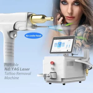 Picosecond Q Switched Ruby Nd Yag Laser Tattoo Removal Carbon Peeling Machine