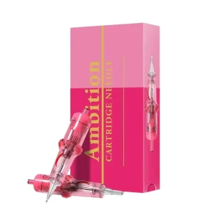 Pink 20pcs Box Set Eyebrow Tattoo Needle Cartridge SMP PMU 1RL 3RL 5RL 7RL 5F 7F for Permanent Makeup Lips Body Art