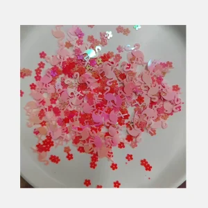 Pink Bird Glitter Watermelon Red Flower Glitter Mix Glitters for Party Decoration Nail Art Design Body Art Makeup DIY Slime