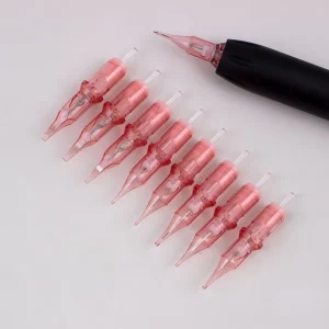 Pink Disposable OEM Tattoo Needle Cartridge for Tattoo Machine