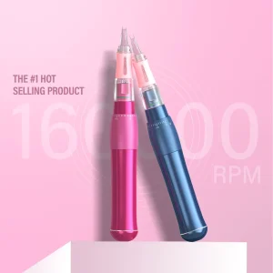 Pink Lip 2.0mm Electric Tattoo Micro Blading Machine PMU Tattoo Permanent Makeup Machine for Lip Tattoo