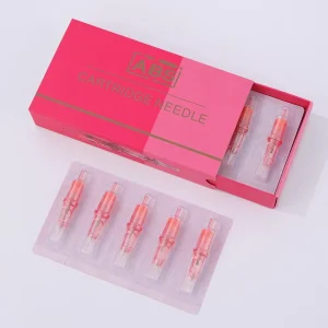 Pink Permanent Makeup Eyebrows Eyeliner Lips Microblading 1RL 3RL 5RL 7RL 9RL 5F 7F RL F SMP PMU Cartridge Tattoo Needles