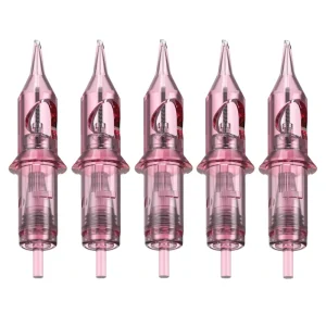 Pink Tattoo Needle Cartridge Microblading Makeup Pmu Tattoo Cartridge Needles for Permanent Makeup Pen