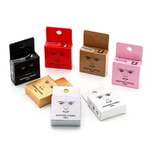 Pinky Durable Plastic Pre Ink String Mapping Thread for Brow Microblading Eyebrow Tattoo Box