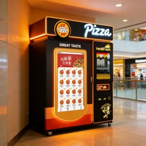 Pizza Vending Machine Trade Vending Machine Pizza I Play Smart Pizza Vending Machine Box with Aluminum Plate