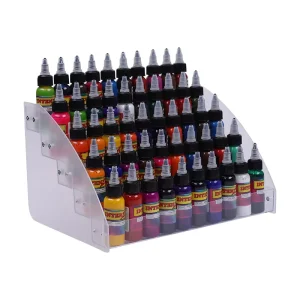 Plastic Tattoo Ink Display Stand Rack Organizer