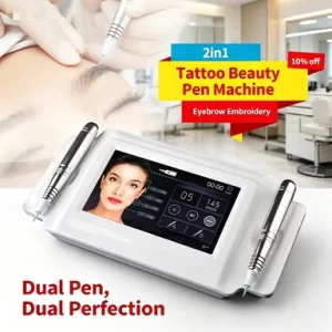 Pmu Tattoo Machine Permanent Makeup Cartridge Needles Digital Tattoo Machine Pen