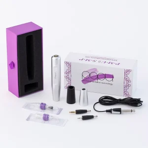 Popu Omni Electric Tattoo Machine Scalp Micropigmentation Permanent Makeup PMU Machine with 3 Grips