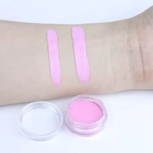 Popular Eyeshadow Face Body Paint Cosmetic Makeup Pastel Color Glowing in Dark UV Face Painting Cake