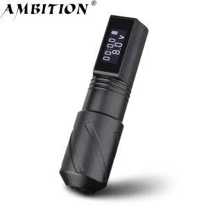 Portable 1800mAh Coreless Powerful Motor Professional Wireless Tattoo Machine Pen for Permanent Makeup Body Art