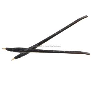 Portable 2 in 1 18U Nano Blade Microblading Disposable Pen Sterilized for Permanent Powder Ombre Brows 3D HairStrokes Ruler