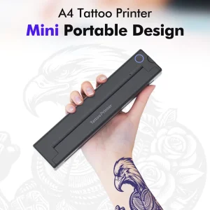 Portable 203dpi Thermal Tattoo Printer Connected Professional Body Art Equipment Artist Supplies