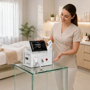 Portable 3 Wavelength 755nm 808nm 1064nm Diode Laser Beauty Equipment Hair Removal Treatment Machine Factory for Salon Clinic