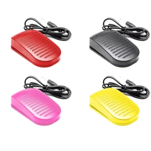 Portable 4 Color Switch Control ABS Pedal with 1.5m Wire for Tattoo and PMU Permanent Makeup Accessories