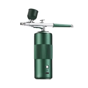Portable ABS Airbrush Machine for Makeup Nail & Body Rechargeable Tattoo Spraying for Home Skin Care Model Number Spatula