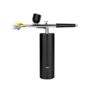 Portable Air Compressor Kit Air Brush Paint Spray Gun Nail Tattoo Art Airbrush