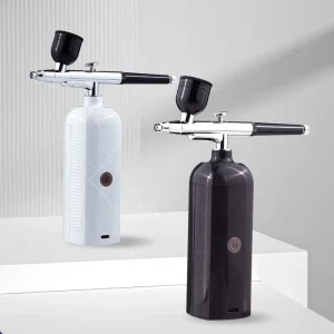 Portable Airbrush Gun Rechargeable Handheld Cordless Air Brush for Nails Art Cake Decor Cookie