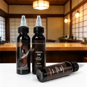 Portable Airbrush Ink Beard Care Dye Waterproof 60ML Barber Hair Enhancement Home Use Tattoo Semi permanent Oil Spray Enhancer