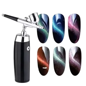 Portable Airbrush Kit Dual Action High Pressure Painting Tattoo Model Airbrush for Nail Art