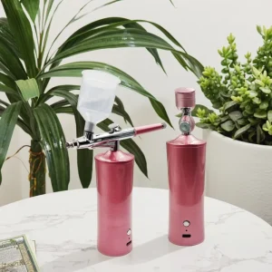 Portable Airbrush Kit Machine Mini Airbrushes Compressor for Makeup Tattoos Set and Nails Body Barber Beauty