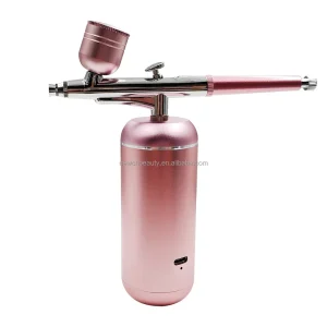 Portable Airbrush Multificuitional High Paint Airbrush Kit Cordless Rechargeable ABS Spray Gun for Nail Art Salon Makeup Barber