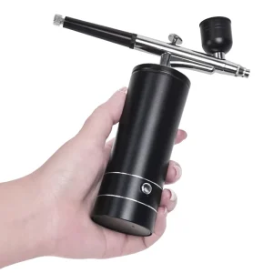 Portable Airbrush Nail Kit with Compressor for Nail Art, Paint, and Crafts