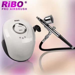 Portable Beginner Airbrush Tattoo Tool Set Model Specific Kit with Compressor Spray Air Brush Gun