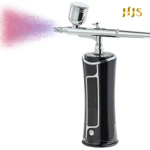 Portable Cordless Airbrush Compressor Kit Professional Airbrush Set for Nail Art Makeup Tattoo and Painting