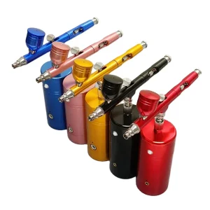 Portable Cordless Airbrush Compressor for Makeup Nails Cake Decorating Stencil Tattoo Automatic Airbrush Kit