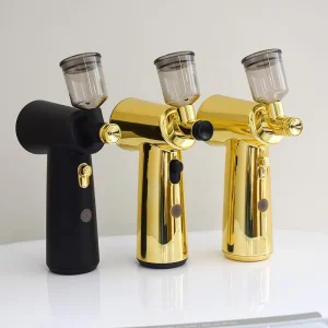 Portable Cordless Compressor Professional for Barber Hair Styling Beard Body Tan Cosmetic Cake Airbrush Paint Use-ABS Airbrush