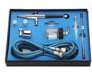Portable Cordless Rechargeable Copper Spray Gun Airbrush Compressor Kit for Cake Airbrush Model Painting Nail Art Tattoo