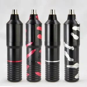 Portable Electric Flux Adjustable Stroke Eyebrow Tattoo Gun Pen Temporary Rotary Wireless Kit Tattoo Machine