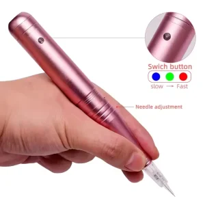 Portable Electric Lithium Battery Tattoo Gun Pen for Permanent Makeup Training Academy