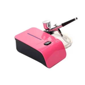 Portable Face Painting Nail Tattoo Makeup Mini Airbrush Gun Kit Air Compressor Machine Set