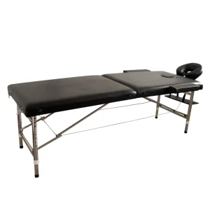 Portable Folding Massage Bed Stainless Steel Beauty Salon Table for Treatment & Tattoo