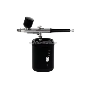 Portable Handheld Airbrush Nail Art Kit AirBrush Spray Gun With USB Charging Makeup Brush Set for Tattoo Model Paint Barber Hair Dye