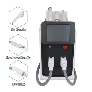 Portable IPL Hair Removal Skin Rejuvenation RF Face Lifting Nd Yag Laser Tattoo Removal Machine for Commercial Use 2600W