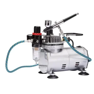 Portable Makeup Model Painting Mini Airbrush Compressor Kit Tc 20bk