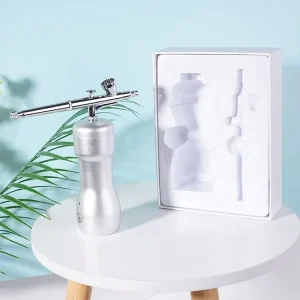 Portable Mini USB Powered Airbrush for Nail Art & Cake Decorating with 12-Month Warranty