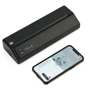 Portable Mini Wireless Electric Thermal Copier Tattoo Printer Machine with Stencil Gun for Permanent Makeup
