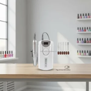 Portable Nail Drill Manicure Kit With Rechargeable Nail Printer Machine Electric Nail Polish Device for DIY Airbrush Nail Art